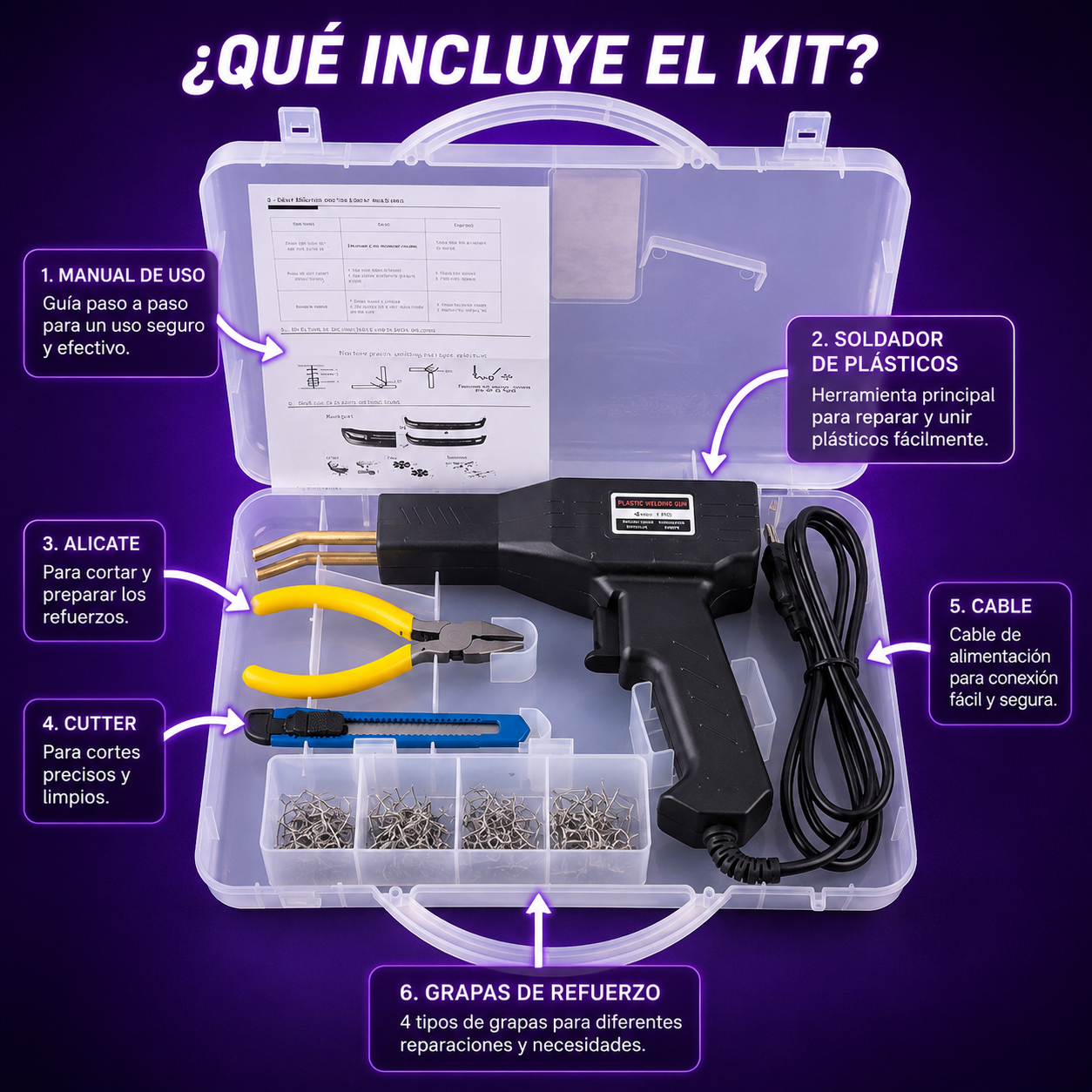 SoldaFix — Repara cualquier plástico roto en 15 minutos, sin taller🛠️