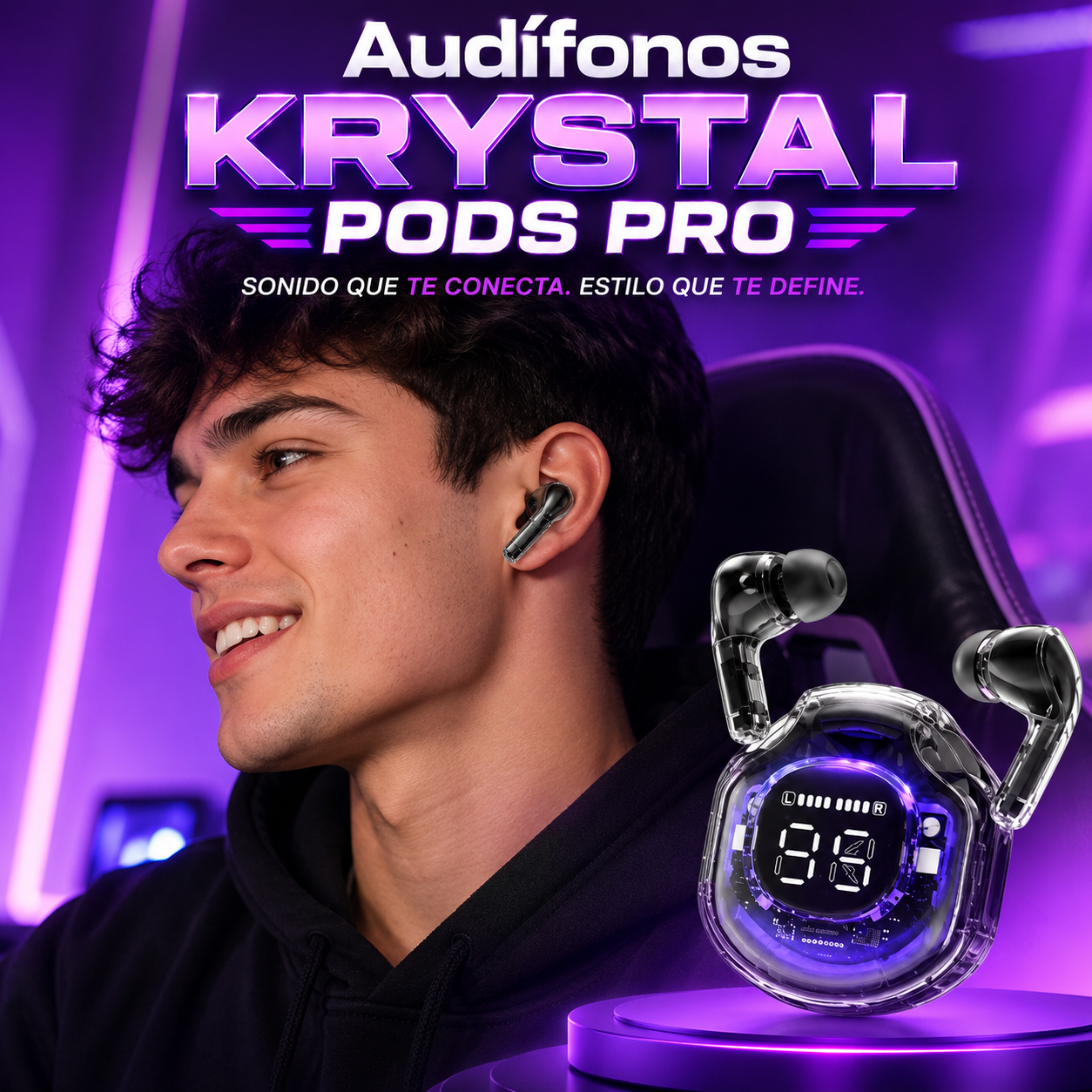 Audífonos Krystal Pods Pro