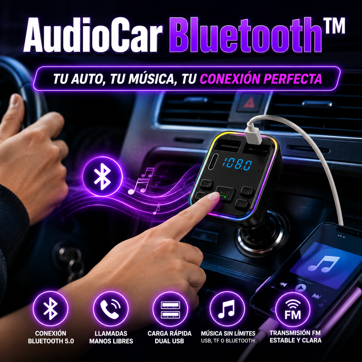 AudioCar Bluetooth™