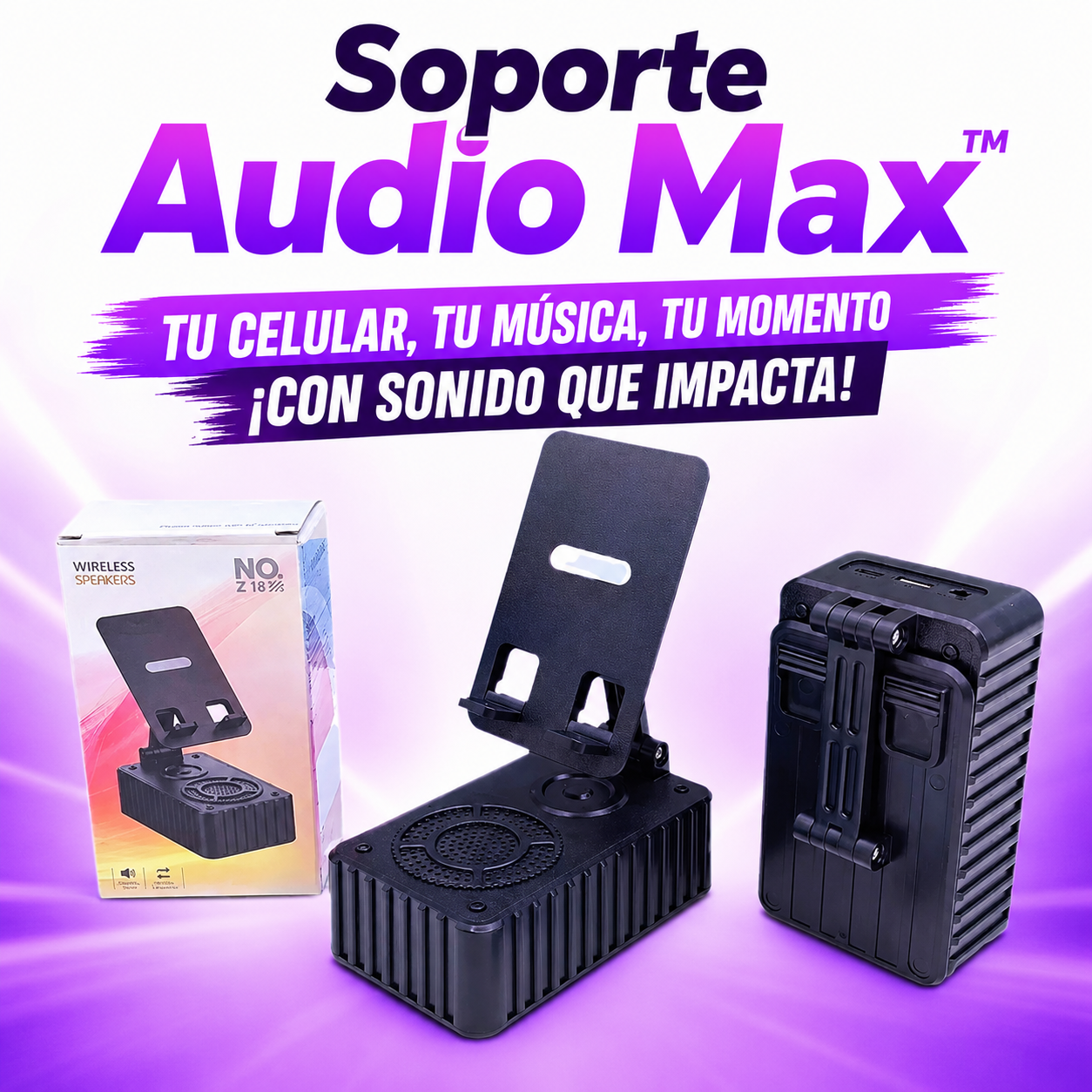 Soporte Audio Max™