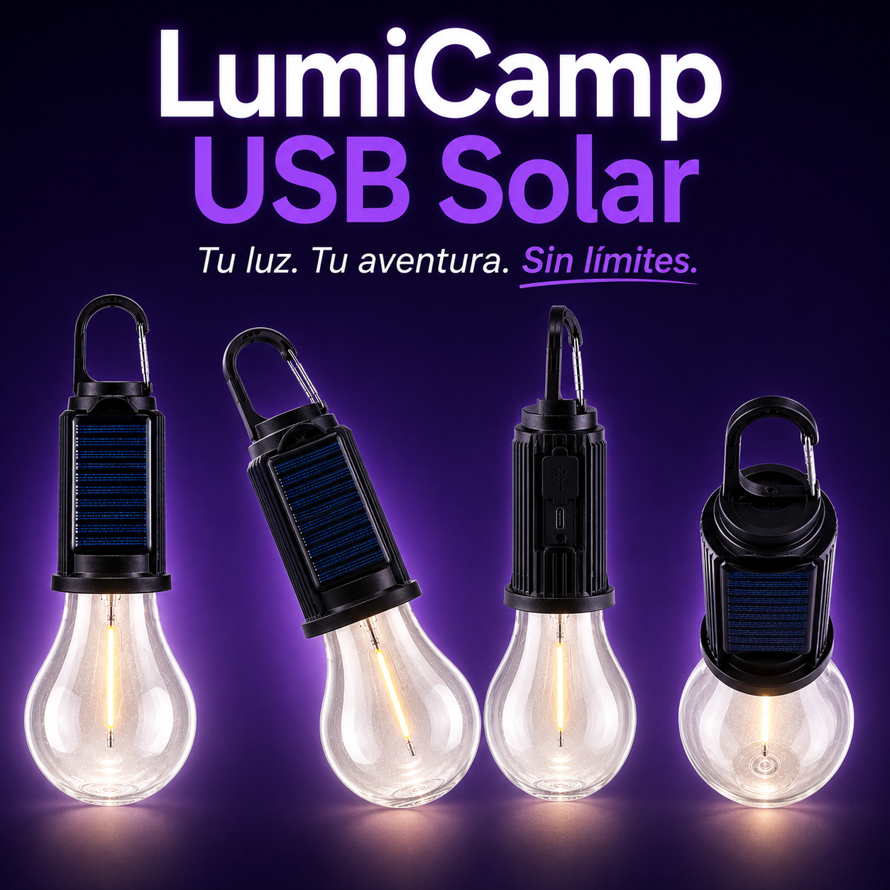 LumiCamp USB Solar