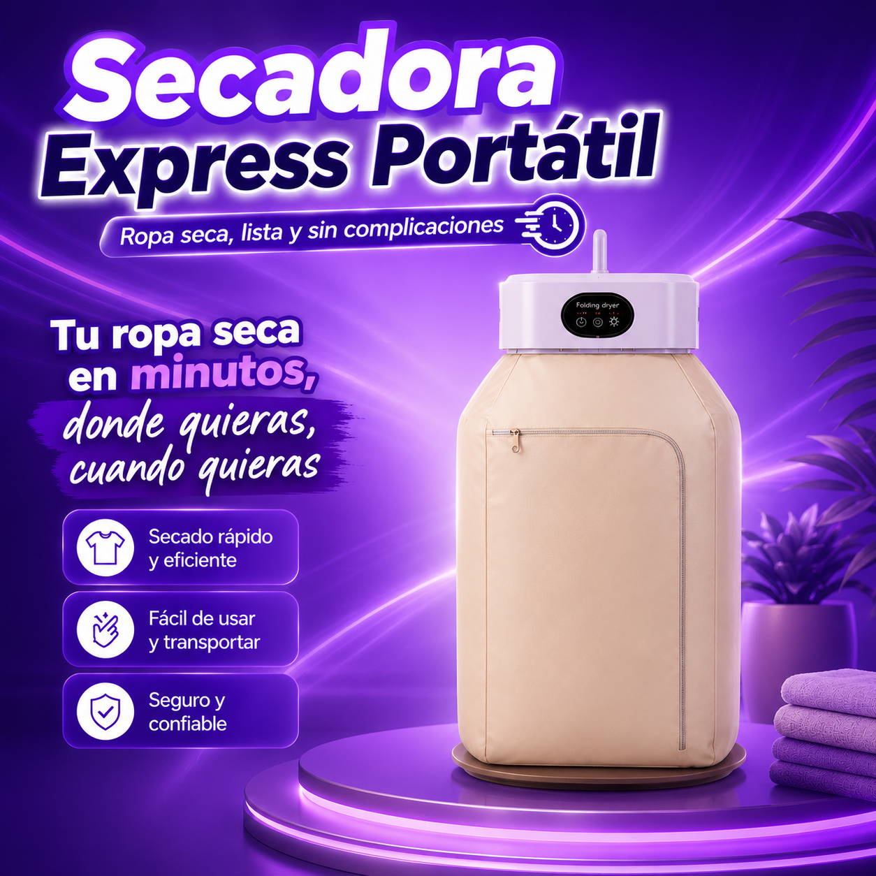 Secadora Express Portátil