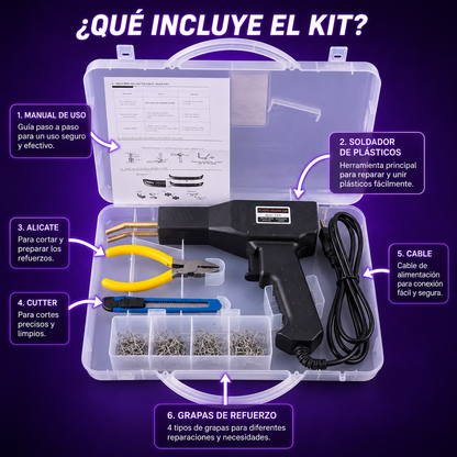 SoldaFix — Repara cualquier plástico roto en 15 minutos, sin taller🛠️