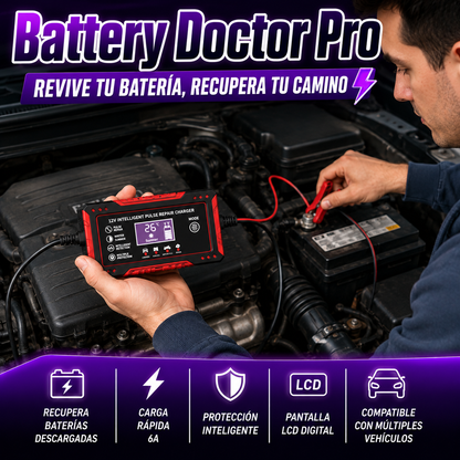 Battery Doctor Pro- Cargador de batería para auto