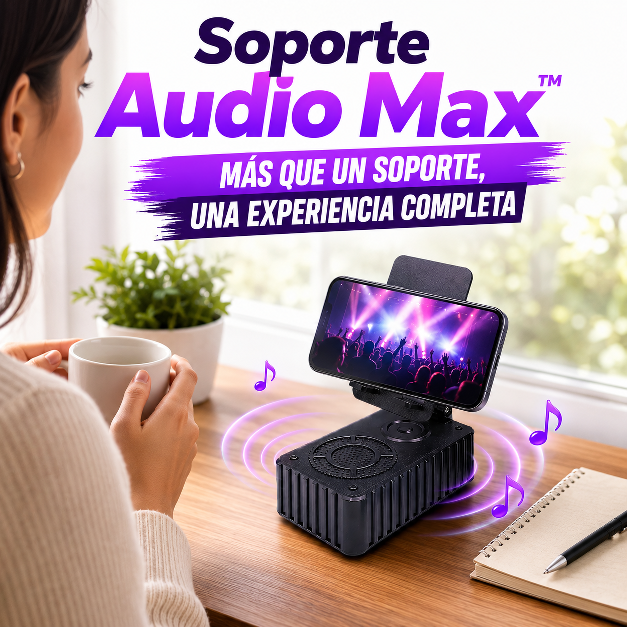 Soporte Audio Max™