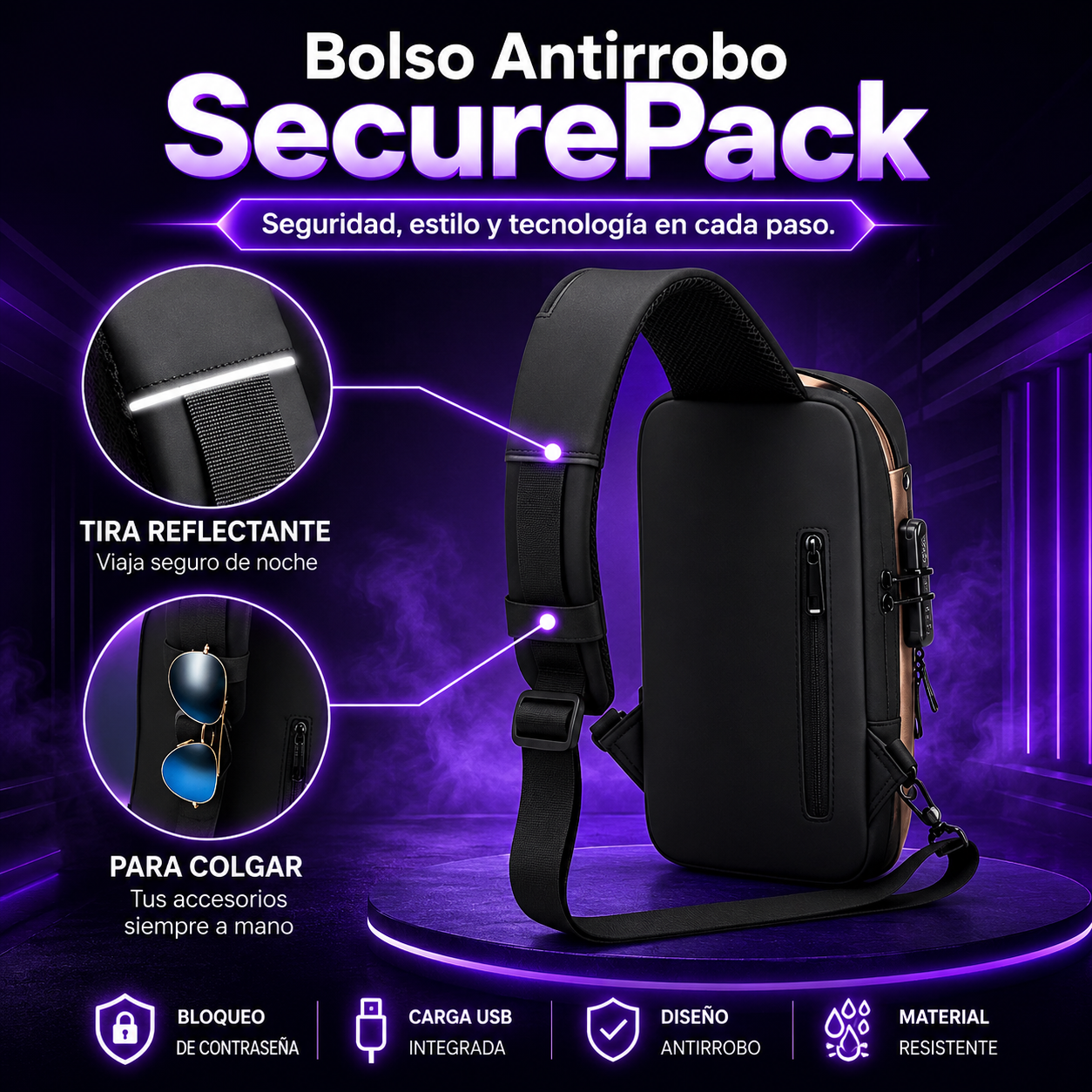 Bolso Antirrobo SecurePack