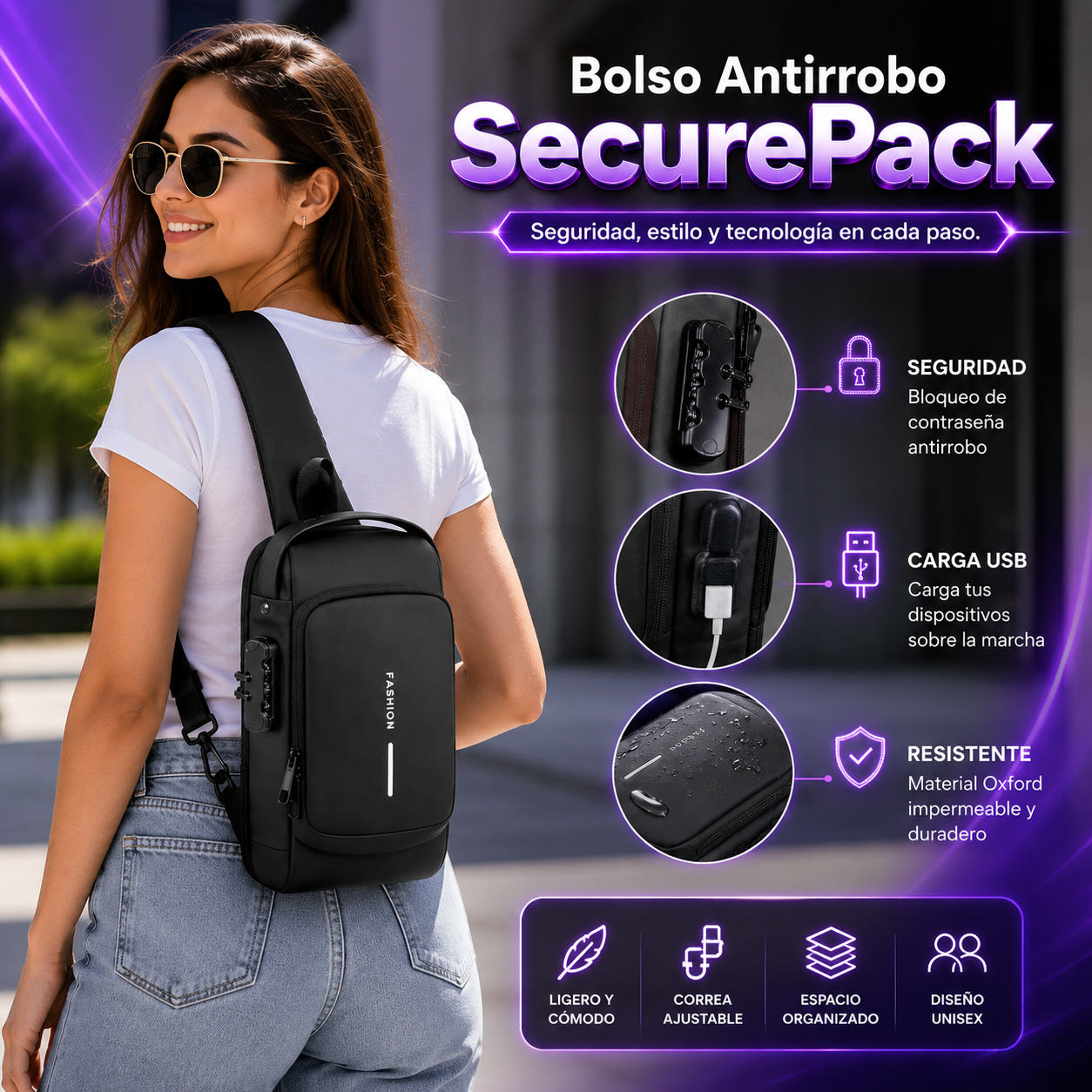 Bolso Antirrobo SecurePack