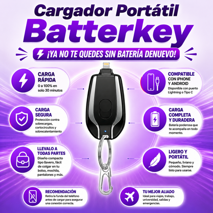 Cargador Portátil Batterkey