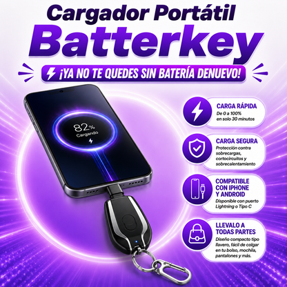 Cargador Portátil Batterkey