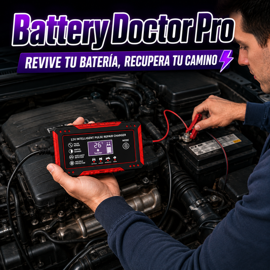 Battery Doctor Pro- Cargador de batería para auto