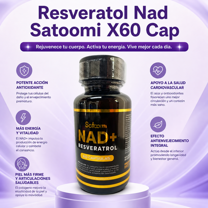 Resveratol Nad Satoomi X60 Cap