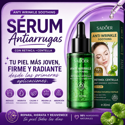 Anti Wrinkle Soothing - Serum Facial Antiarrugas con Centella