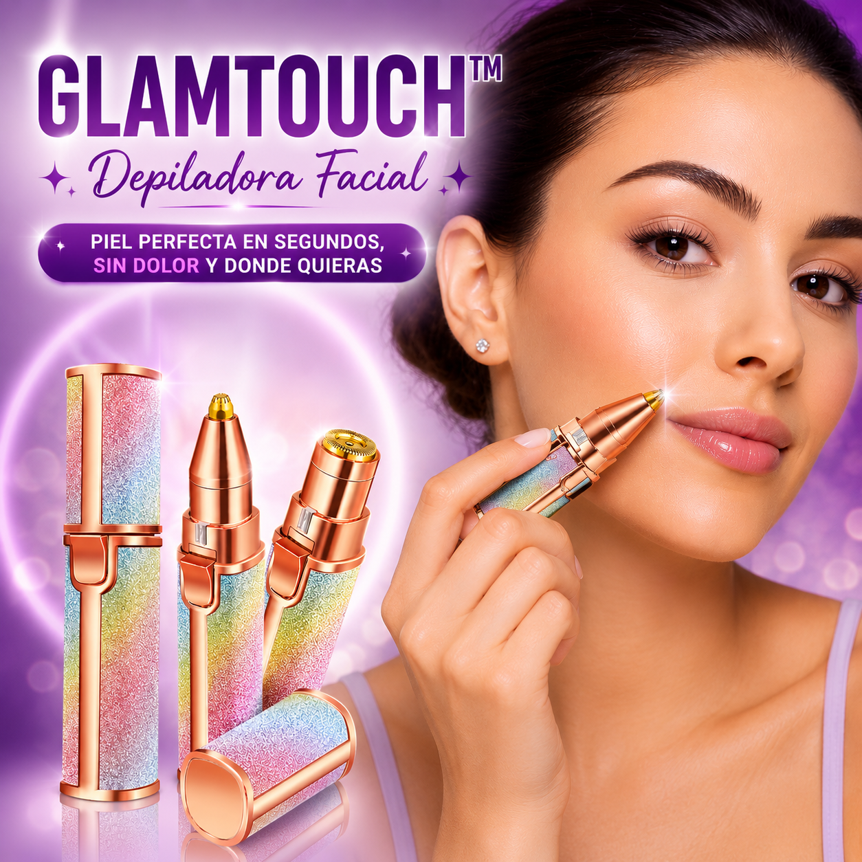 GLAMTOUCH™ – Depiladora Facial