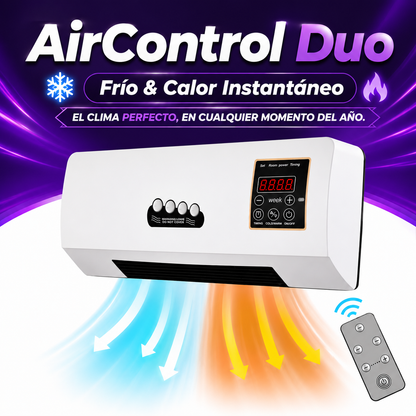 AirControl Duo – Frío & Calor Instantáneo