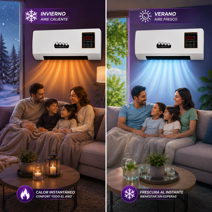 AirControl Duo – Frío & Calor Instantáneo