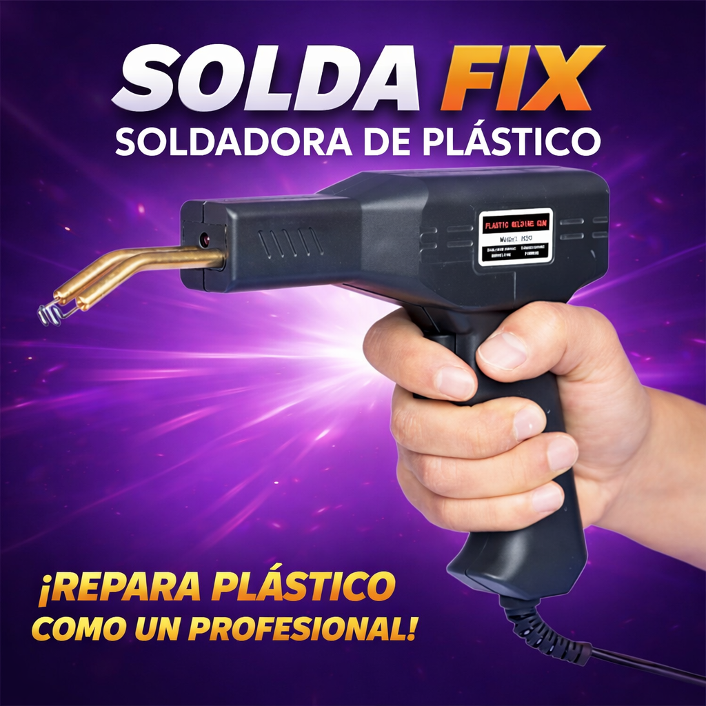 SoldaFix — Repara cualquier plástico roto en 15 minutos, sin taller🛠️